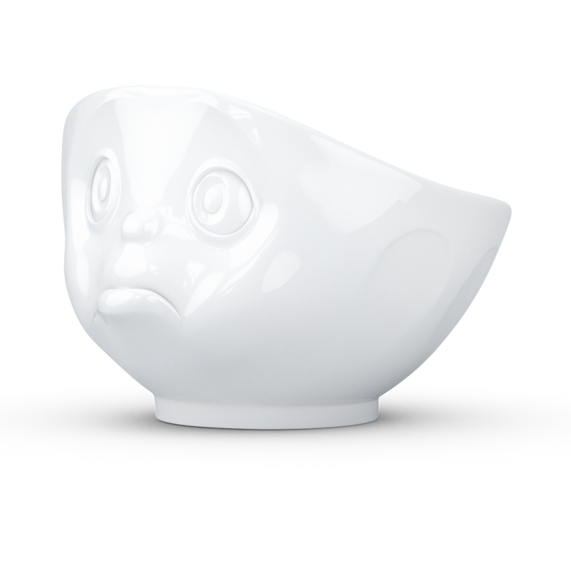 Schale „Schmollend“ in weiß 500 ml