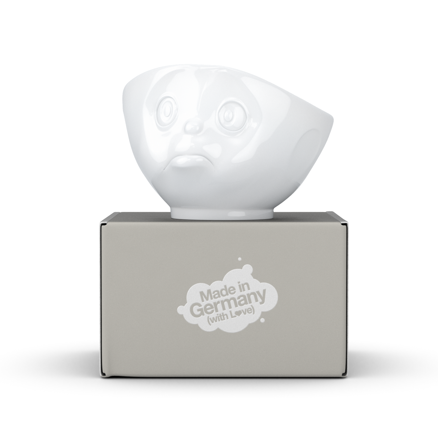 Schale „Schmollend“ in weiß 500 ml