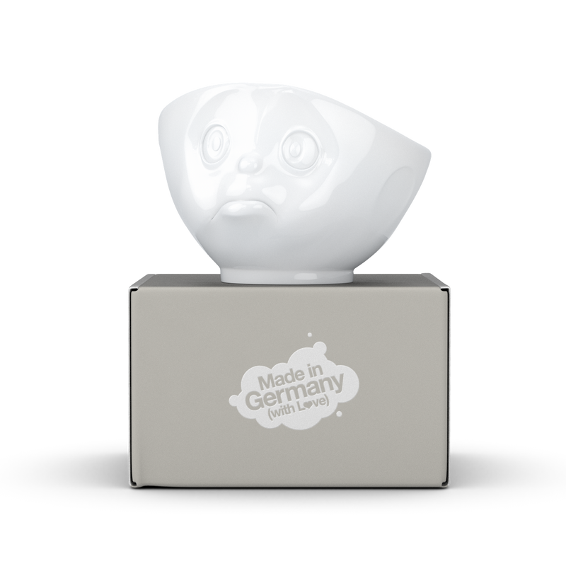 Schale „Schmollend“ in weiß 500 ml