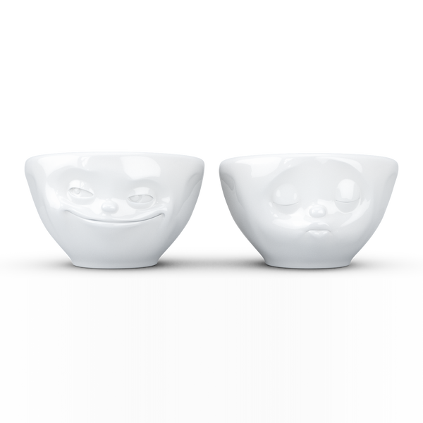 Kleine Schälchen-Set Nr.1 „Grinsend & Küssend“ 100 ml