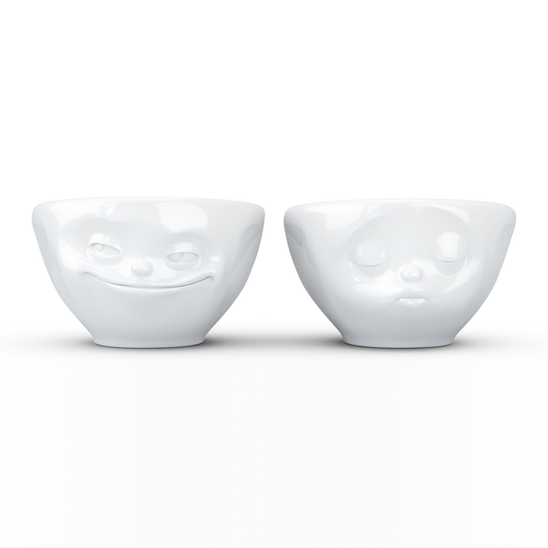 Kleine Schälchen-Set Nr.1 „Grinsend & Küssend“ 100 ml