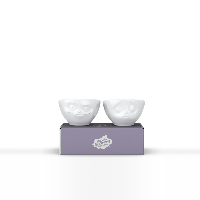 Kleine Schälchen-Set Nr.1 „Grinsend & Küssend“ 100 ml