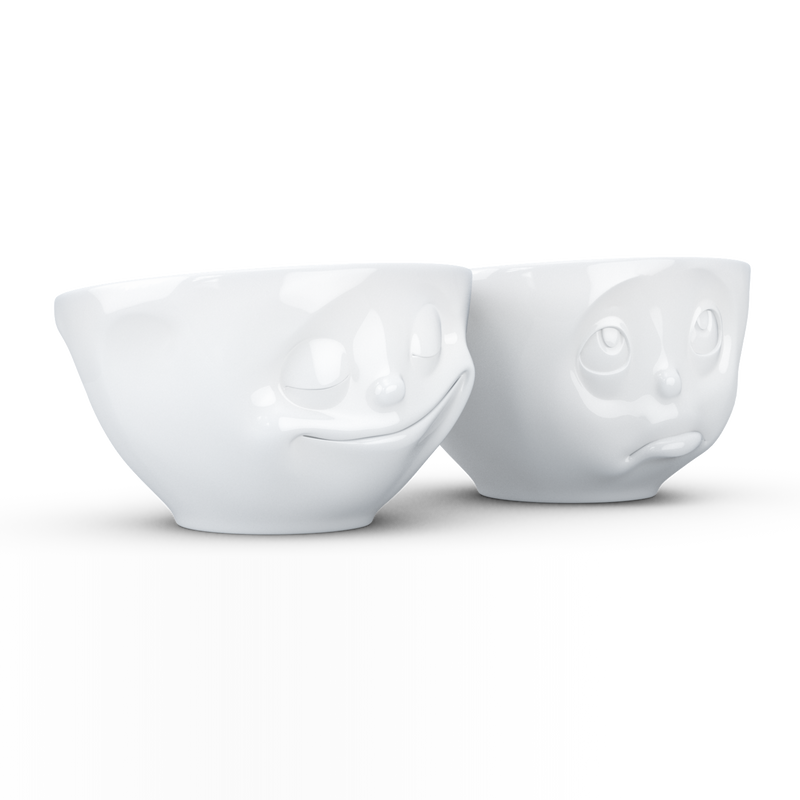 Mittlere Schälchen-Set Nr. 2 „Glücklich & Och bitte“ 200 ml