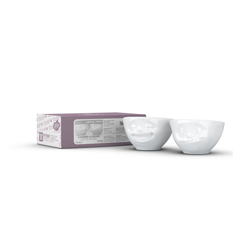 Kleines Schälchen-Set Nr. 3 „Lachend & Lecker“ 100 ml