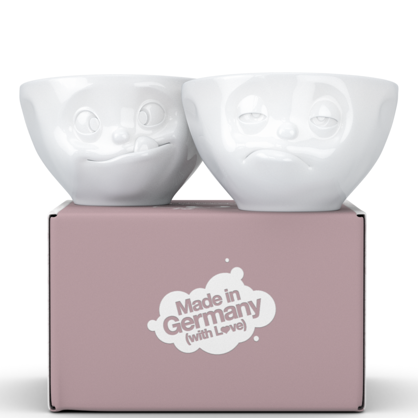 Mittlere Schälchen-Set Nr. 3 „Lecker & Verpennt“ 200 ml