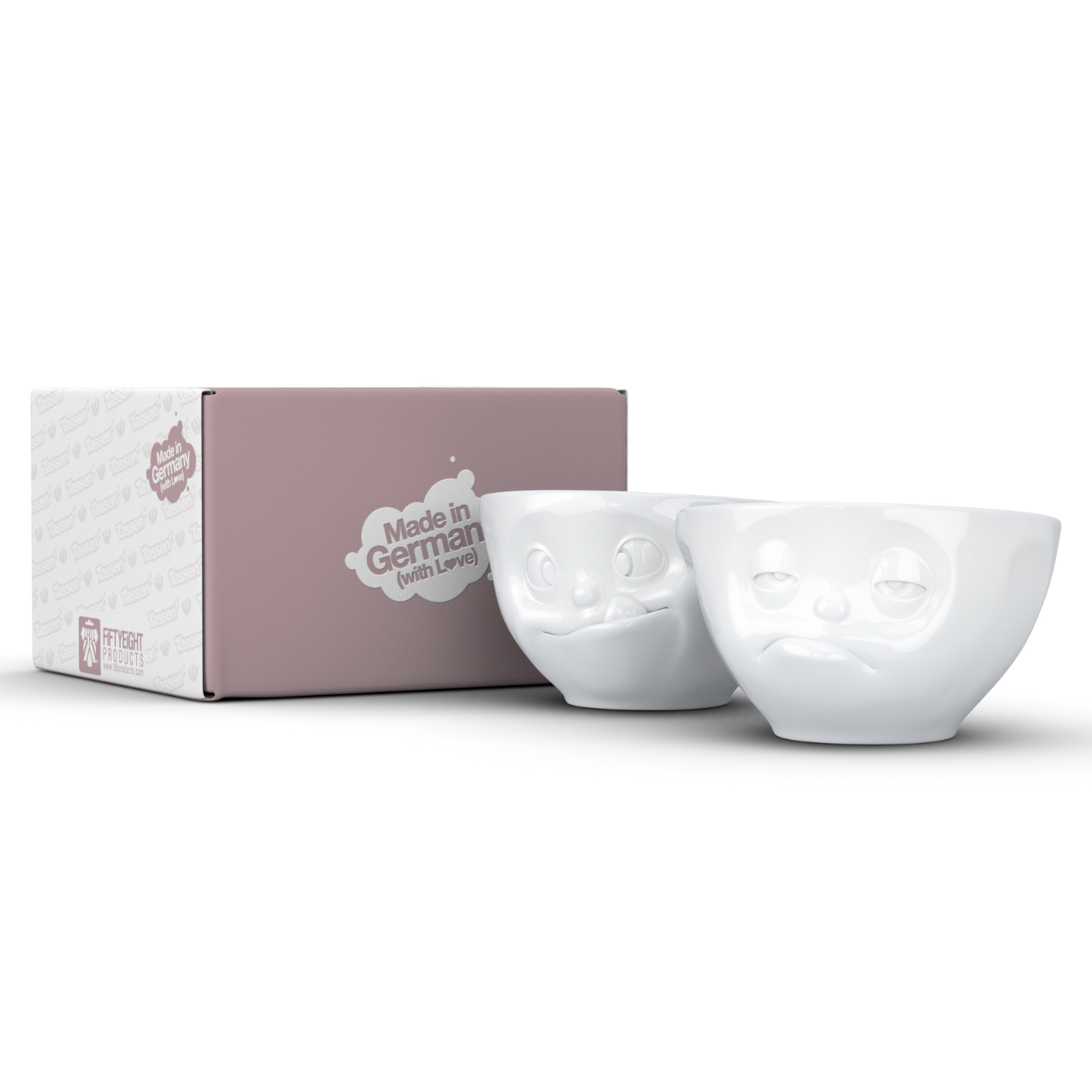 Mittlere Schälchen-Set Nr. 3 „Lecker & Verpennt“ 200 ml