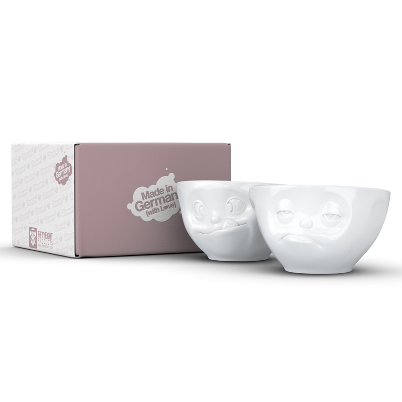 Mittlere Schälchen-Set Nr. 3 „Lecker & Verpennt“ 200 ml