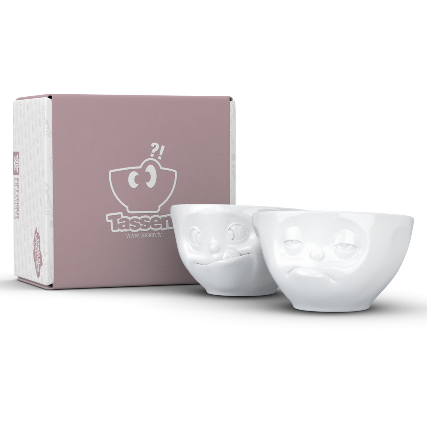 Mittlere Schälchen-Set Nr. 3 „Lecker & Verpennt“ 200 ml