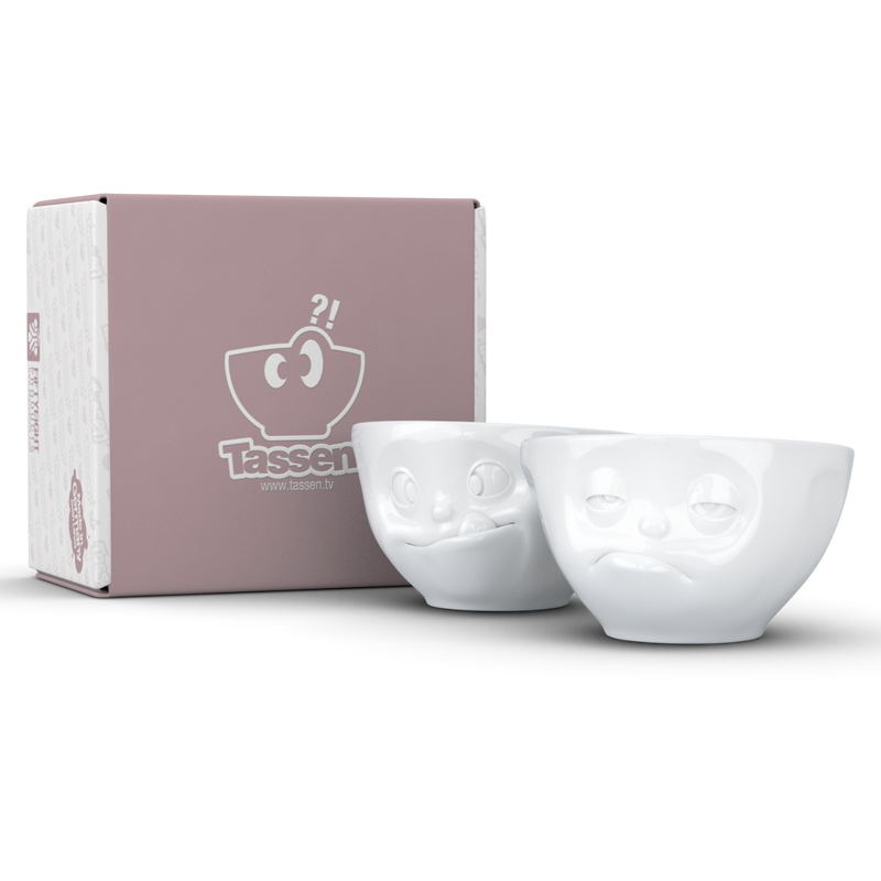 Mittlere Schälchen-Set Nr. 3 „Lecker & Verpennt“ 200 ml