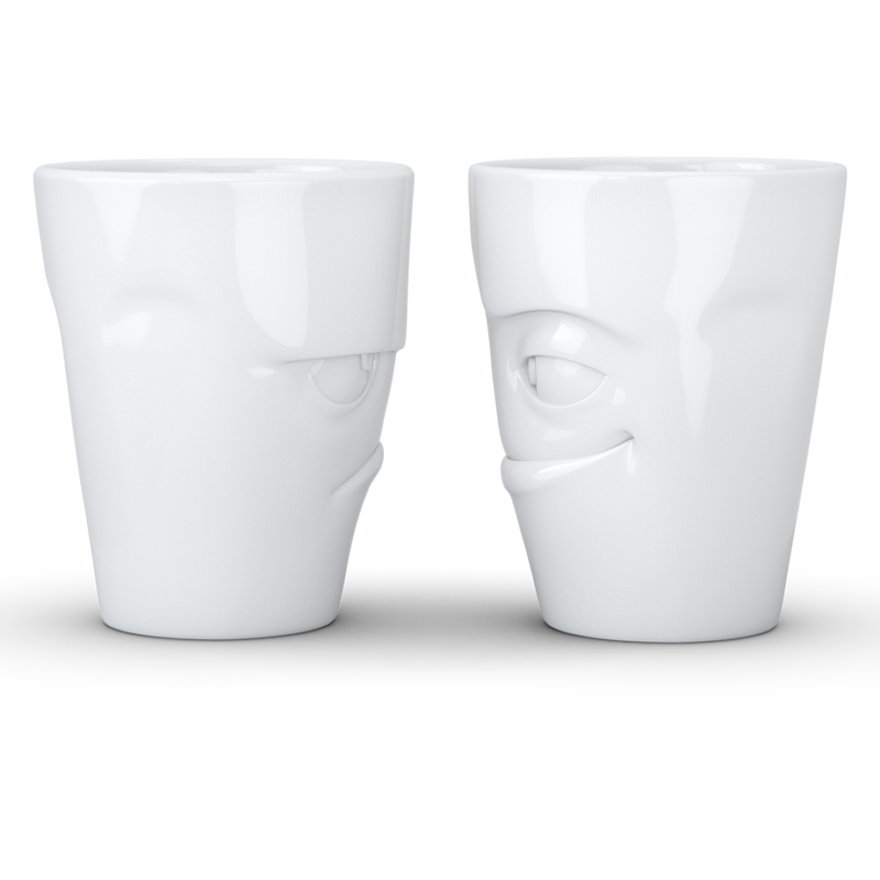 Becher-Set Nr. 1 „Grummelig & Verschmitzt“ 350 ml