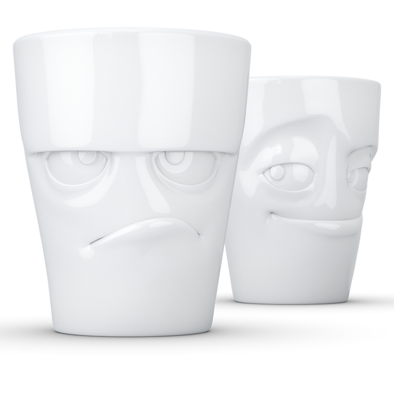 Becher-Set Nr. 1 „Grummelig & Verschmitzt“ 350 ml