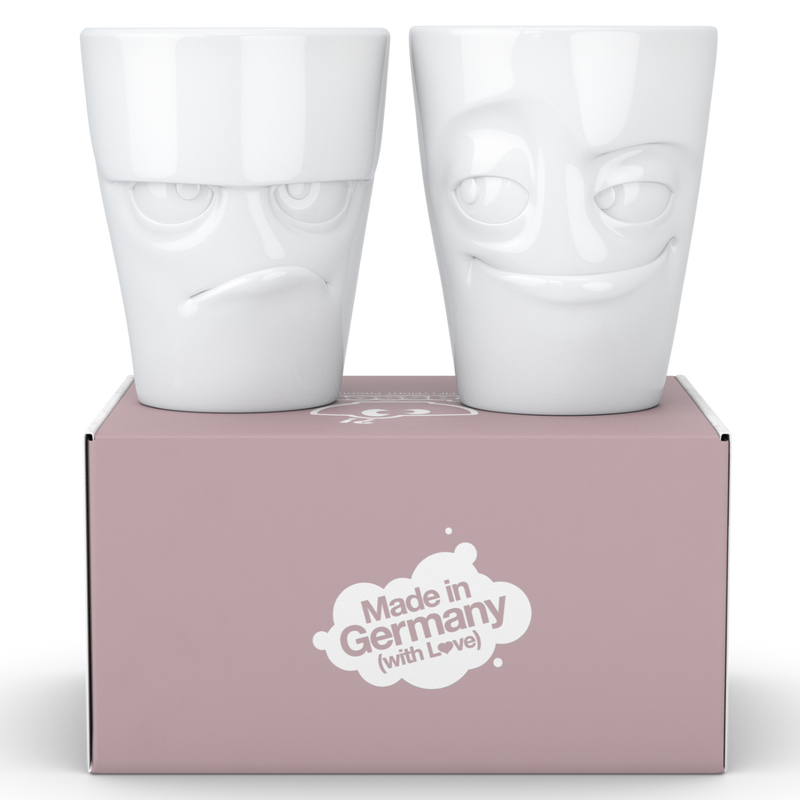 Becher-Set Nr. 1 „Grummelig & Verschmitzt“ 350 ml