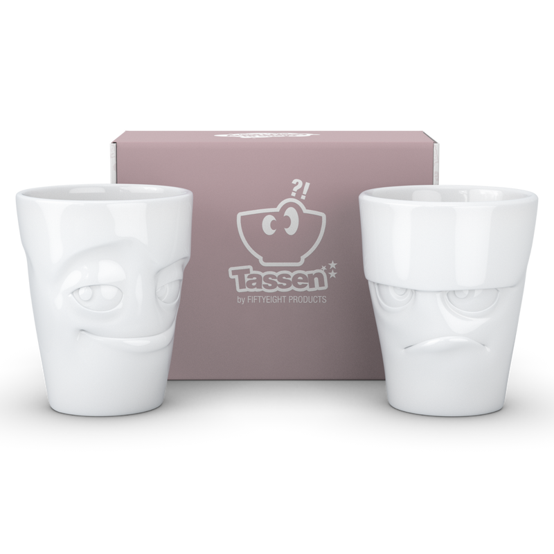 Becher-Set Nr. 1 „Grummelig & Verschmitzt“ 350 ml