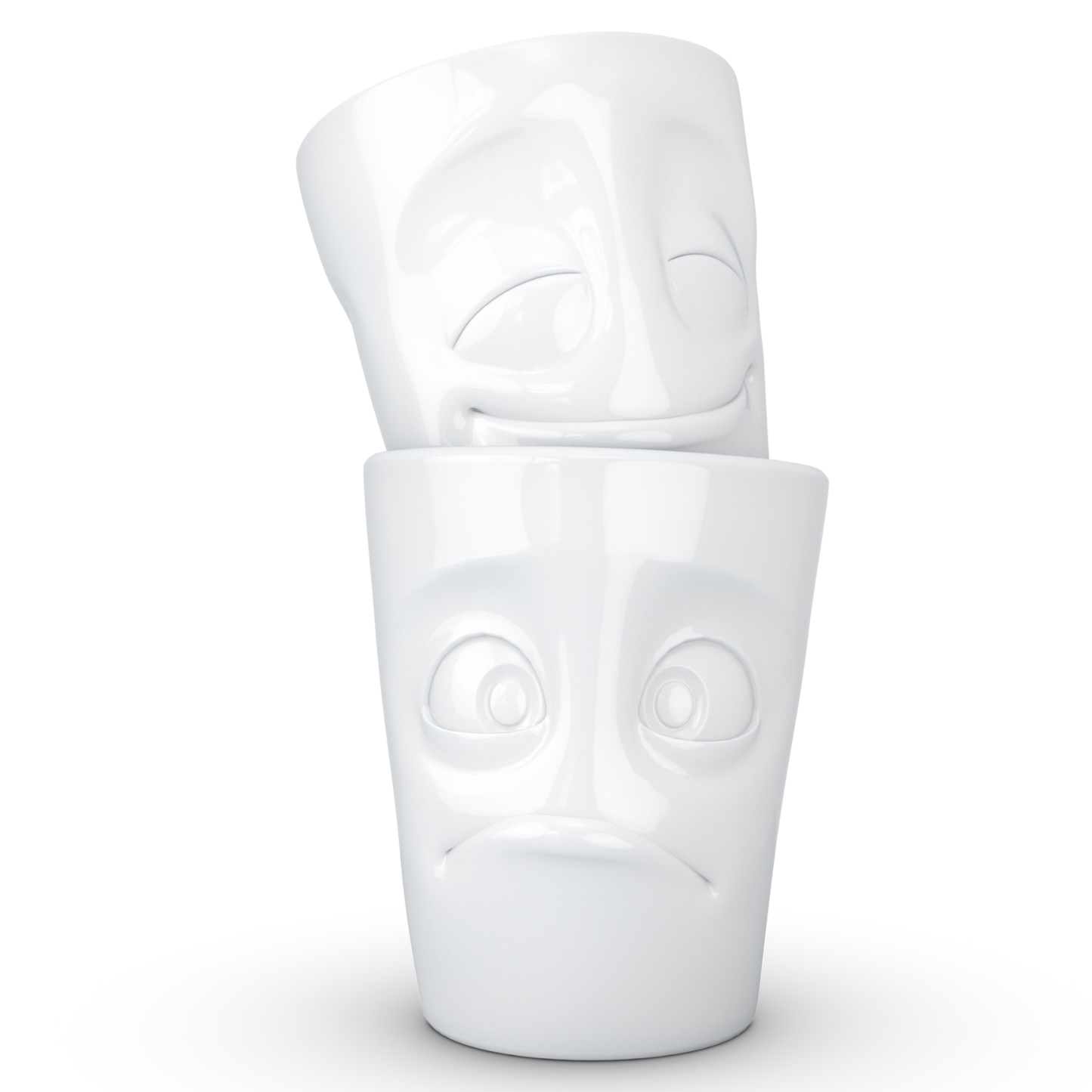 Becher-Set Nr. 2 „Vergnügt & Verdutzt“ 350 ml