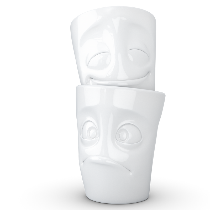 Becher-Set Nr. 2 „Vergnügt & Verdutzt“ 350 ml
