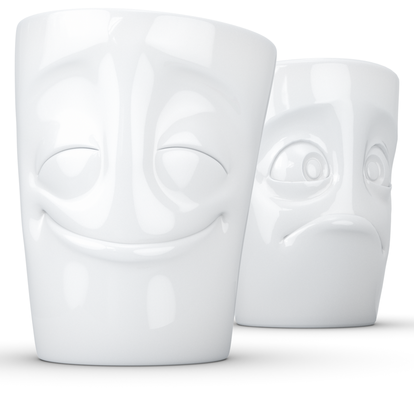 Becher-Set Nr. 2 „Vergnügt & Verdutzt“ 350 ml
