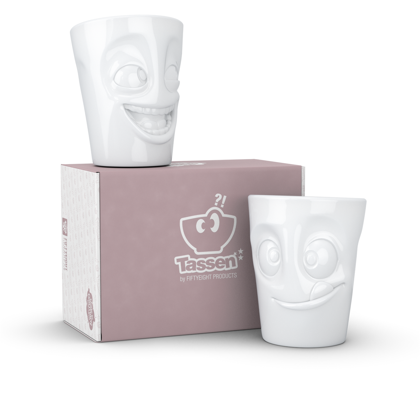 Becher-Set Nr. 3 „Witzig & Lecker“ 350 ml