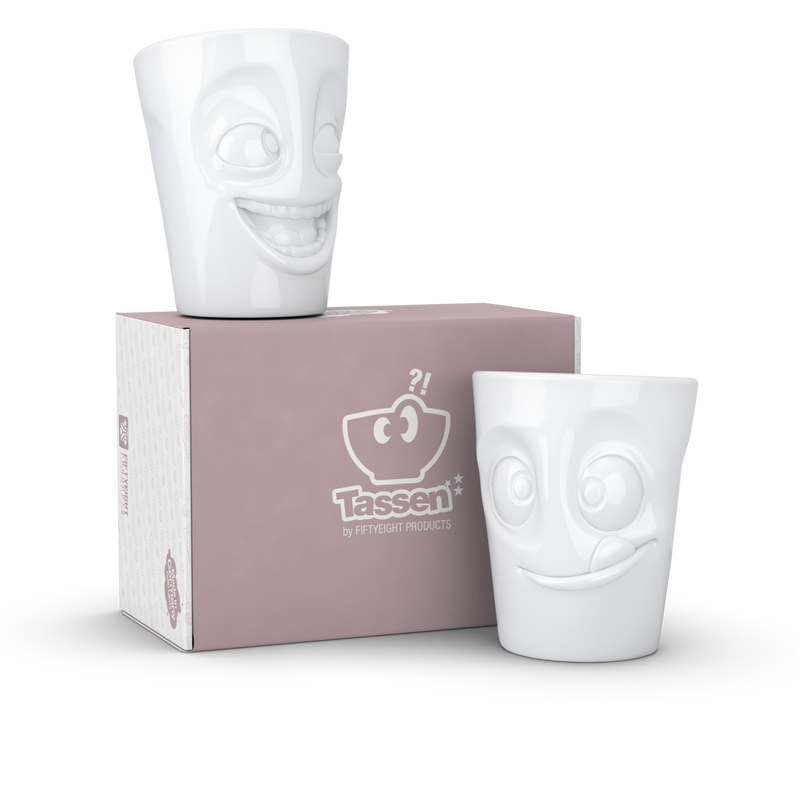 Becher-Set Nr. 3 „Witzig & Lecker“ 350 ml
