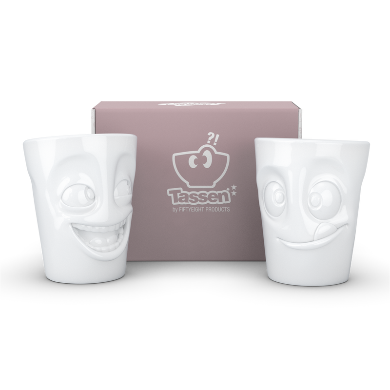 Becher-Set Nr. 3 „Witzig & Lecker“ 350 ml