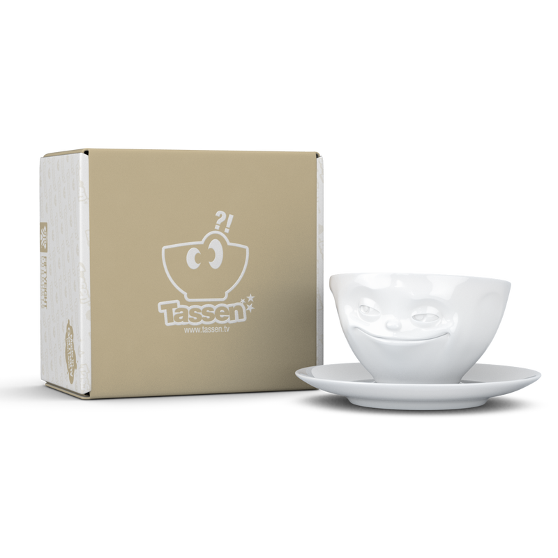 Kaffeetasse „Grinsend“ 200 ml