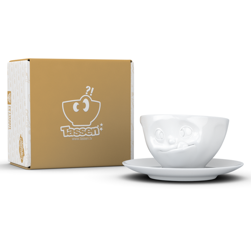 Kaffeetasse „Lecker“ 200 ml
