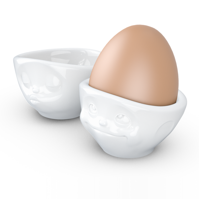 Eierbecher-Set Nr. 1 „Küssend Verträumt“