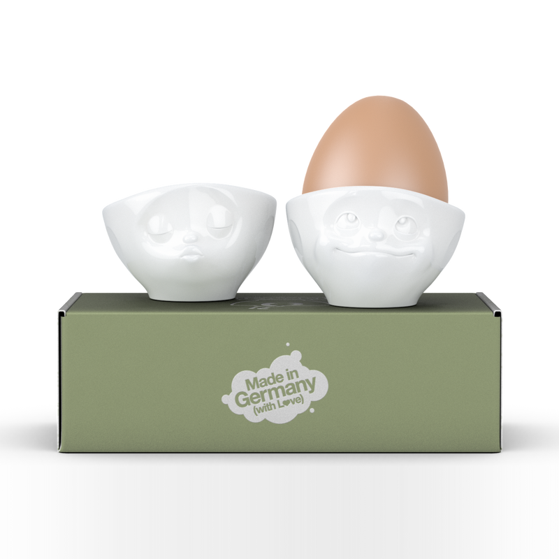 Eierbecher-Set Nr. 1 „Küssend Verträumt“