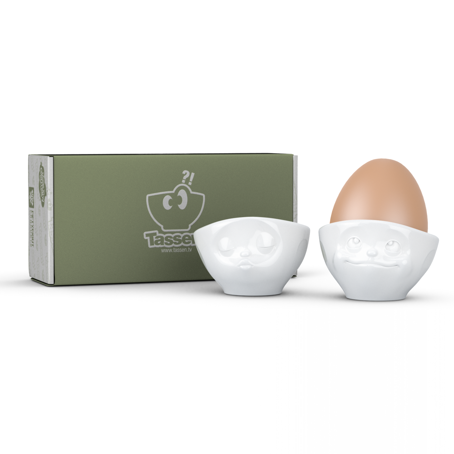 Eierbecher-Set Nr. 1 „Küssend Verträumt“
