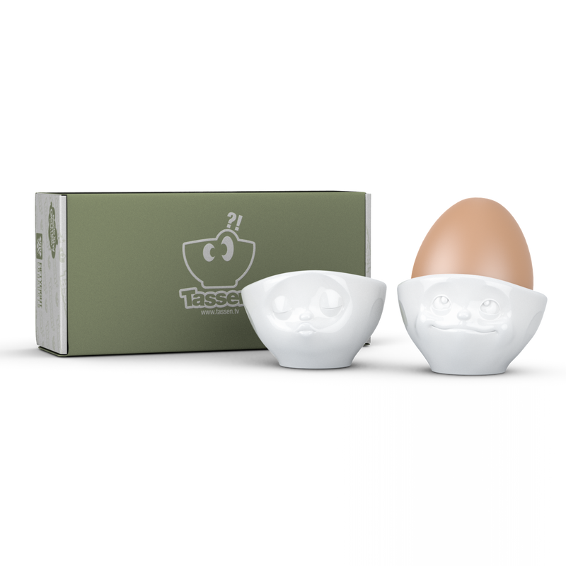 Eierbecher-Set Nr. 1 „Küssend Verträumt“
