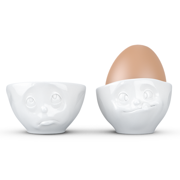 Eierbecher-Set Nr. 2 „Och bitte & Lecker“