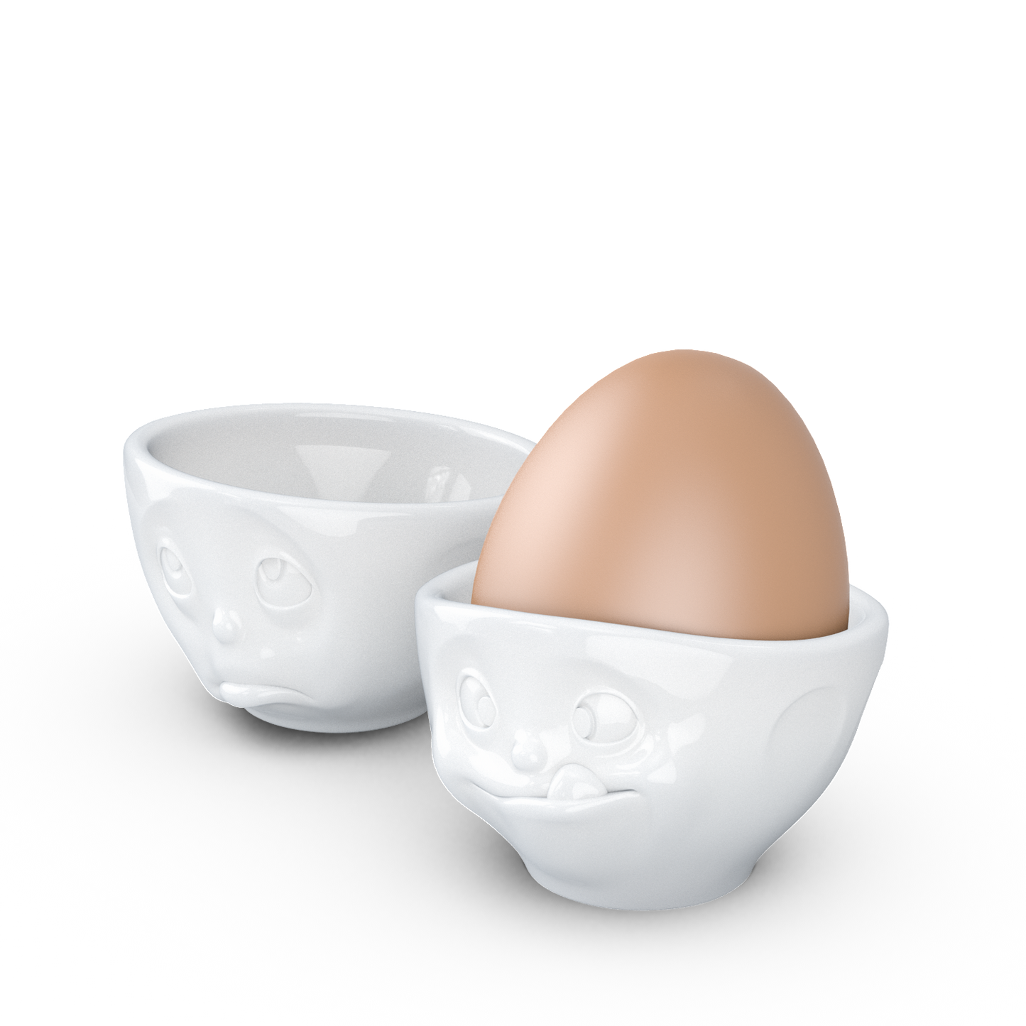 Eierbecher-Set Nr. 2 „Och bitte & Lecker“