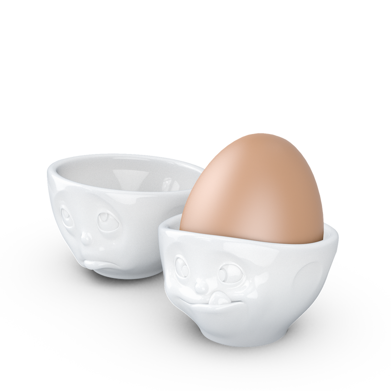 Eierbecher-Set Nr. 2 „Och bitte & Lecker“