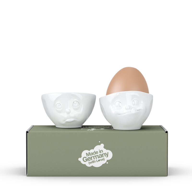 Eierbecher-Set Nr. 2 „Och bitte & Lecker“