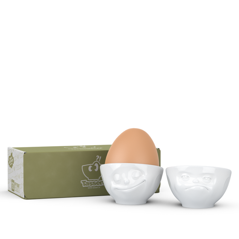 Eierbecher Set Nr. 3 „Glücklich Hmpff“