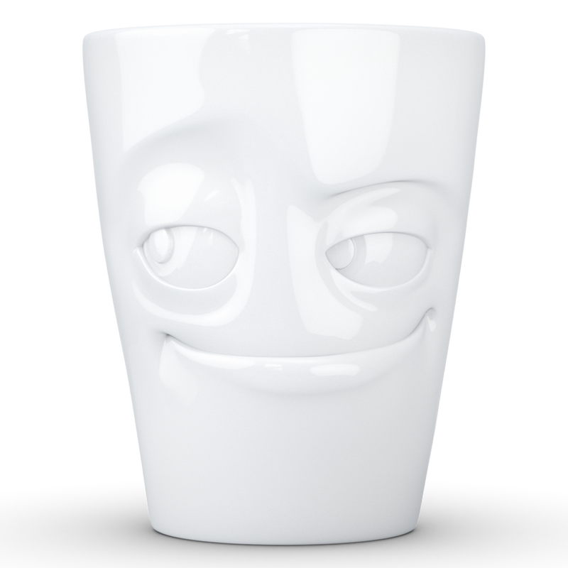 Henkelbecher „Verschmitzt“ 350 ml