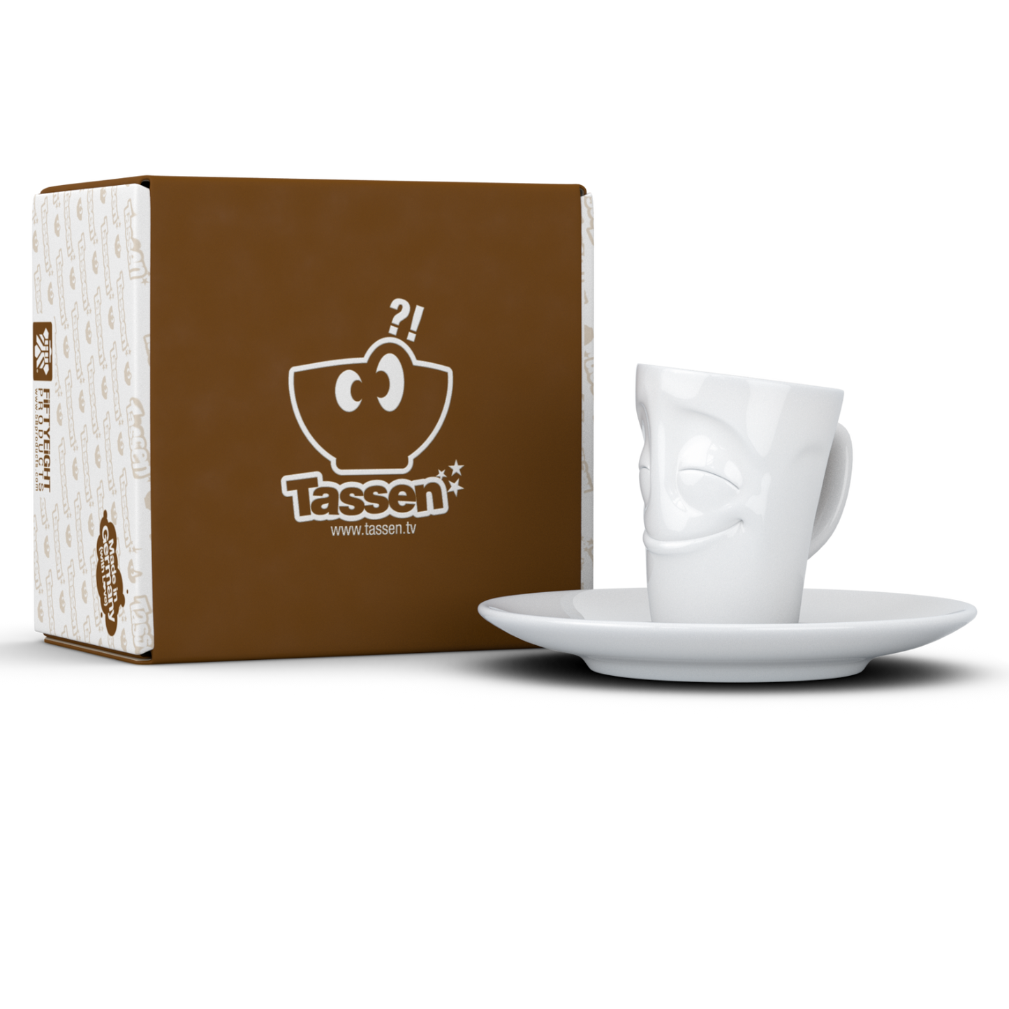 Espresso-Mug „Vergnügt“ 80 ml
