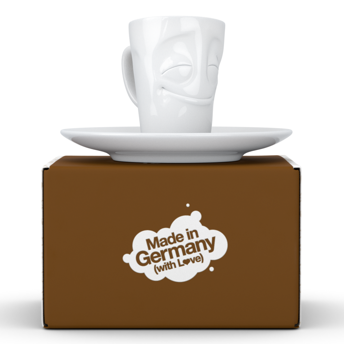 Espresso-Mug „Vergnügt“ 80 ml