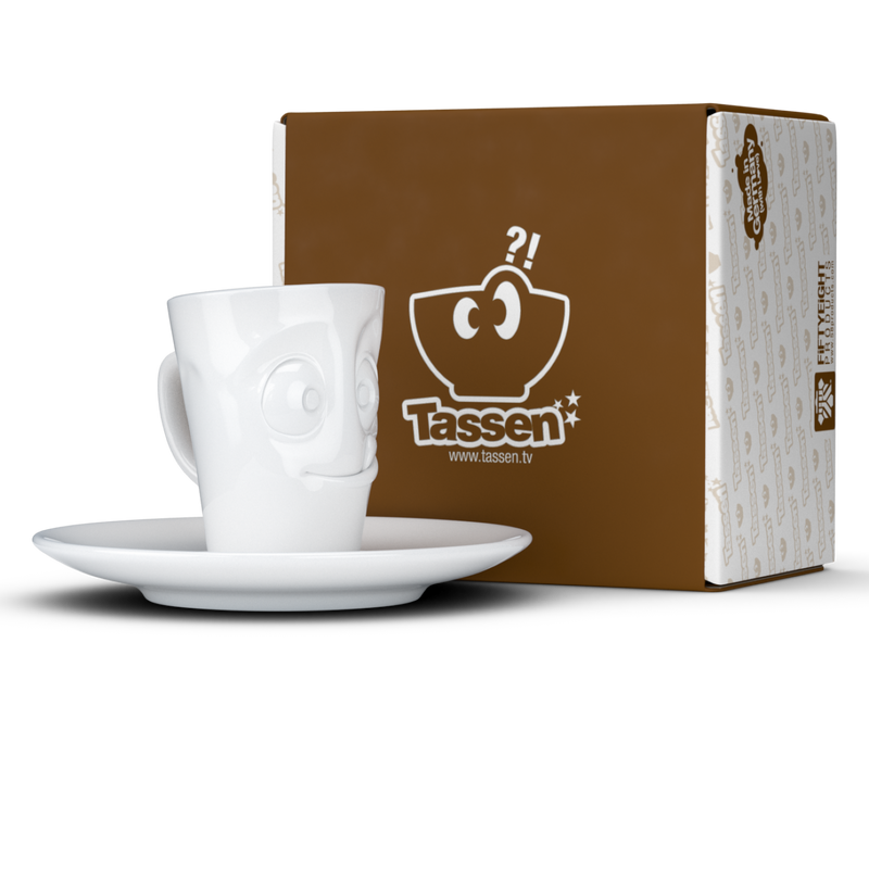 Espresso-Mug „Lecker“ 80 ml